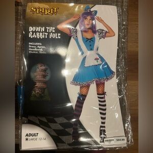Alice in wonderland rabbit down the hole Spirit of Halloween costume